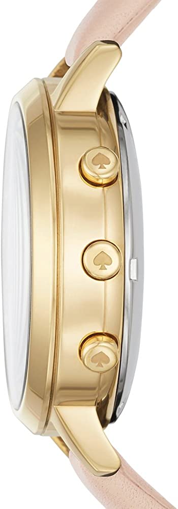 kate spade new york Women's KST23102 Grand Metro Vachetta and Gold Hybrid Smartwatch - Image 3